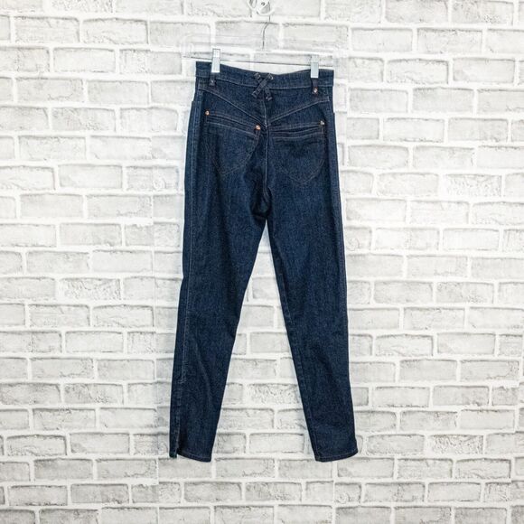 Judi Rosen NY Women's High Rise indigo cotton Stretch Skinny Jeans size 26 - Picture 11 of 15